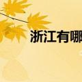 浙江有哪些大学（杭州有哪些大学）