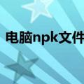 电脑npk文件用什么打开（npk是什么文件）