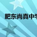 肥东尚真中学高考升学率（肥东尚真中学）