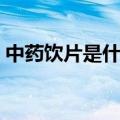 中药饮片是什么批准文号（中药饮片是什么）