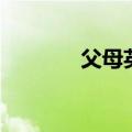 父母英语怎么写（父母英语）