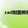 cad制图教程视频万老师（cad制图教程）