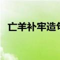 亡羊补牢造句句子短一点（亡羊补牢造句）