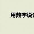 用数字说话大全100条（用数字说话）