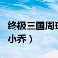 终极三国周瑜和小乔的故事（终极三国周瑜和小乔）