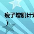 瘦子增肌计划和食谱（瘦子增肌健身详细计划）
