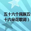 五十六个民族五十六朵花歌词完整版儿歌（五十六个民族五十六朵花歌词）