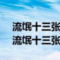 流氓十三张怎么玩 照相机拿牌的人能动么（流氓十三张规则）