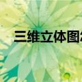 三维立体图怎么看?（三维立体图怎么看）