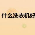 什么洗衣机好用洗的干净（什么洗衣机好用）