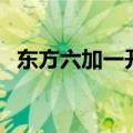 东方六加一开奖号码走势图（东方六加一）