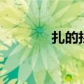 扎的拼音怎么写（扎的拼音）