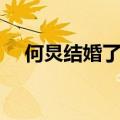 何炅结婚了吗他的妻子是谁（何炅结婚）
