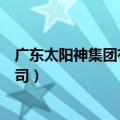 广东太阳神集团有限公司产品大全（广东太阳神集团有限公司）