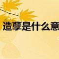 造孽是什么意思网络用语（造孽是什么意思）