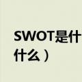 SWOT是什么?分别代表什么意思?（swot是什么）