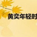 黄奕年轻时的照片（黄奕个人资料简历）
