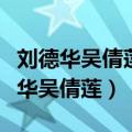 刘德华吴倩莲合作的电影主题曲叫什么（刘德华吴倩莲）