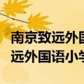 南京致远外国语小学是公办还是民办（南京致远外国语小学）