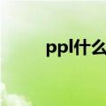 ppl什么意思画画（ppl什么意思）