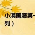 小漠国服第一系列列表（小漠解说国服第一系列）
