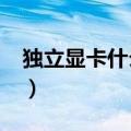 独立显卡什么牌子好?（独立显卡什么牌子好）