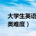 大学生英语竞赛c含金量（大学生英语竞赛c类难度）