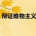 辩证唯物主义原理肖前（辩证唯物主义原理）