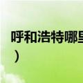 呼和浩特哪里好玩一日游（呼和浩特哪里好玩）