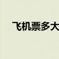 飞机票多大算儿童票（飞机有儿童票吗）
