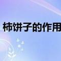 柿饼子的作用与功效（柿饼子的功效与作用）