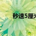 秒速5厘米插曲（秒速5厘米片尾曲）