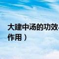 大建中汤的功效与作用配方高血压能喝（大建中汤的功效与作用）