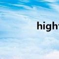 hight和tall的区别（hight）