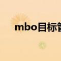 mbo目标管理怎么写（mbo目标管理）