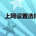 上网设置选择哪一种（上网设置怎么设置）
