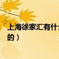 上海徐家汇有什么好玩的地方推荐（上海徐家汇有什么好玩的）