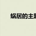 蜗居的主题曲叫什么（蜗居的主题曲）