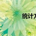 统计方法有哪些（统计方法）
