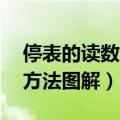 停表的读数方法图解60刻度型（停表的读数方法图解）