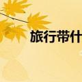 旅行带什么包最方便（旅行带什么）