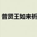 普贤王如来祈愿文的功德利益（普贤王如来）