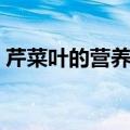 芹菜叶的营养价值高吗（芹菜叶的营养价值）