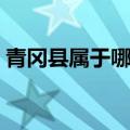 青冈县属于哪个市邮编（青冈县属于哪个市）