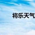 将乐天气预报30天（将乐天气预报）