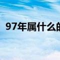 97年属什么的生肖多大了（97年属什么的）