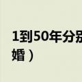 1到50年分别是什么婚（结婚十一周年是什么婚）
