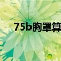 75b胸罩算小吗（75b是不是属于小胸）