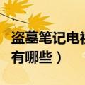 盗墓笔记电视剧哪些值得看（盗墓笔记电视剧有哪些）