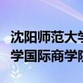 沈阳师范大学国际商学院分数线（沈阳师范大学国际商学院）